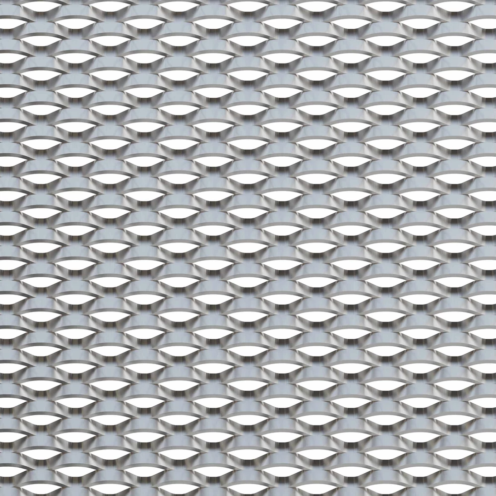 EXPANDÁLT LEMEZ / 28x14x5x1,5 mm / EGYEDI MÉRET / 1500x2500 / ACÉL / QUEENS