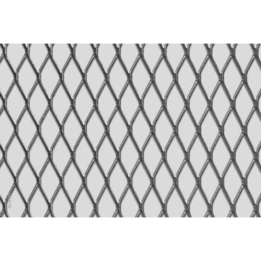 EXPANDÁLT LEMEZ / 40x17x2,2x1,5 mm / 1250x2500 mm / alumínium