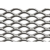 EXPANDÁLT LEMEZ / 45x20x4x4 mm / 1000x2000 mm / acél EXPANDÁLT LEMEZ / 45x20x4x4 mm / 1000x2000 mm / acél