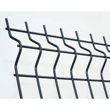 KERÍTÉSTÁBLA / 1700x2500 mm / átm. 3,7 mm / 60 x 200 mm / előhorganyzott + szinterezett + antracit