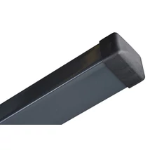 KERÍTÉSOSZLOP / 2400 x 60 X 40 X 1,5 mm / horganyzott+szinterezett / antracit / furatnélküli