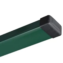 KERÍTÉSOSZLOP / 2400 x 60 X 40 X 1,5 mm / horganyzott + zöld szinterezett / furatnélküli