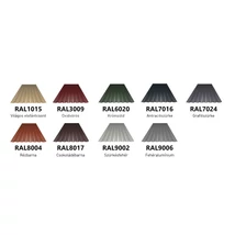 Trapézlemez fényes