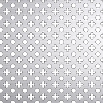 PERFORÁLT LEMEZ / LÓHERE-KÖRÖS 9-16 / 1 mm / 1000x2000 mm / St12.o3 acél PERFORÁLT LEMEZ / LÓHERE-KÖRÖS 9-16 / 1 mm / 1000x2000 mm / St12.o3 acél