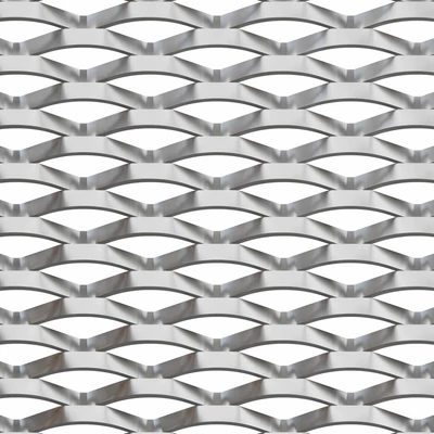 EXPANDÁLT LEMEZ / 62x25x9x2 mm / EGYEDI MÉRET / 1000 x 2500 / Al99,5% / COPACABANA