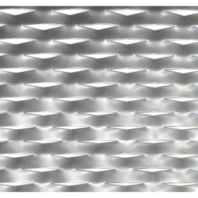 EXPANDÁLT LEMEZ / 62x31x14x2 mm / 1250x2500 mm / NAVIGLI / alumínium